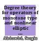 Degree theory for operators of monotone type and nonlinear elliptic equations with inequality constraints [E-Book] /