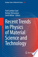 Recent Trends in Physics of Material Science and Technology [E-Book] /