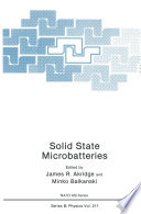 Solid State Microbatteries [E-Book] /