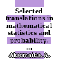 Selected translations in mathematical statistics and probability. 9 /