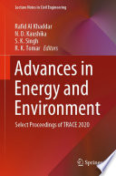 Advances in Energy and Environment [E-Book] : Select Proceedings of TRACE 2020 /