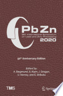 PbZn 2020: 9th International Symposium on Lead and Zinc Processing [E-Book] /