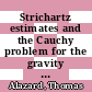 Strichartz estimates and the Cauchy problem for the gravity water waves equations [E-Book] /