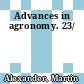 Advances in agronomy. 23/