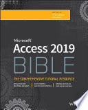 Access 2019 Bible [E-Book] /
