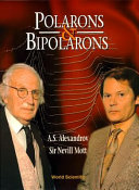 Polarons and bipolarons /