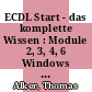 ECDL Start - das komplette Wissen : Module 2, 3, 4, 6 Windows 7 und Office 2010 Arbeitsheft [E-Book] /