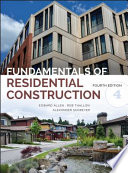 Fundamentals of residential construction [E-Book] /
