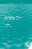 Agricultural policies in a new decade [E-Book] /