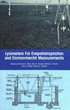 Lysimeters for evapotranspiration and environmental measurements : proceedings of the International Symposium on Lysimetry : Honolulu, Hawaii, July 23-25, 1991 /