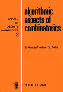 Algorithmic aspects of combinatorics [E-Book] /