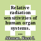 Relative radiation sensitivities of human organ systems. 3 /