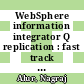 WebSphere information integrator Q replication : fast track implementation scenarios [E-Book] /
