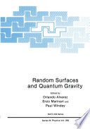 Random Surfaces and Quantum Gravity [E-Book] /