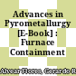 Advances in Pyrometallurgy [E-Book] : Furnace Containment /