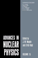 Advances in nuclear physics. 15 /
