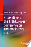 Proceedings of the 11th European Conference on Thermoelectrics [E-Book] : ECT 2013 /