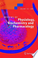 Reviews of Physiology, Biochemistry and Pharmacology [E-Book] /