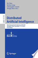 Distributed Artificial Intelligence [E-Book] : Third International Conference, DAI 2021, Shanghai, China, December 17-18, 2021, Proceedings /