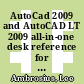 AutoCad 2009 and AutoCAD LT 2009 all-in-one desk reference for dummies /