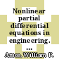Nonlinear partial differential equations in engineering. 1 /