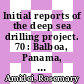 Initial reports of the deep sea drilling project. 70 : Balboa, Panama, to Callao, Peru, November - December 1979 /