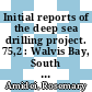 Initial reports of the deep sea drilling project. 75,2 : Walvis Bay, South Africa, to Recife, Brazil, July - September 1980 /