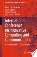 International Conference on Innovative Computing and Communications [E-Book] : Proceedings of ICICC 2023, Volume 1 /