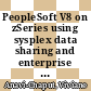 PeopleSoft V8 on zSeries using sysplex data sharing and enterprise storage systems / [E-Book]