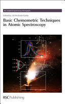 Basic chemometric techniques in atomic spectroscopy / [E-Book]