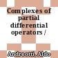 Complexes of partial differential operators /