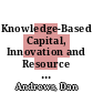 Knowledge-Based Capital, Innovation and Resource Allocation [E-Book] /