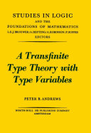A transfinite type theory with type variables [E-Book]