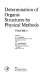 Determination of organic structures by physical methods . 3 /