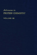 Advances in protein chemistry. 38 /