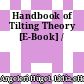 Handbook of Tilting Theory [E-Book] /