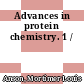 Advances in protein chemistry. 1 /