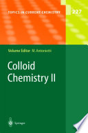 Colloid Chemistry II [E-Book] /
