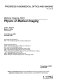 Medical imaging 2001 : physics of medical imaging /