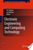 Electronic Engineering and Computing Technology [E-Book] /