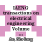 IAENG transactions on electrical engineering Volume 1 : special issue of the International Multiconference of Engineers and Computer Scientists 2012 [E-Book] /