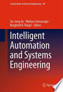 Intelligent Automation and Systems Engineering [E-Book] /