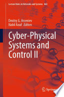 Cyber-Physical Systems and Control II [E-Book] /