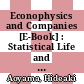 Econophysics and Companies [E-Book] : Statistical Life and Death in Complex Business Networks /