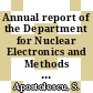 Annual report of the Department for Nuclear Electronics and Methods 1981/82 : 1.1.1981 - 31.12.1982 /