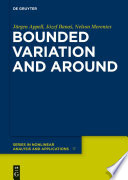 Bounded variation and around [E-Book] /