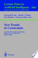 New Trends in Constraints [E-Book] : Joint ERCIM/Compulog NetWorkshop Paphos, Cyprus, October 25–27, 1999 Selected Papers /