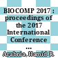 BIOCOMP 2017 : proceedings of the 2017 International Conference on Bioinformatics & Computational Biology [E-Book] /