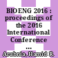 BIOENG 2016 : proceedings of the 2016 International Conference on Biomedical Engineering and Sciences [E-Book] /