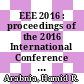 EEE 2016 : proceedings of the 2016 International Conference on E-Learning, E-Business, Enterprise Information Systems, & E-Government [E-Book] /